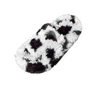 Cocila Black of Friday Women's Classic Memory Foam Slippers Ladies Summer House Female Comfy Womens Size 6 Shark Women Deal of The Day Today Black Memory Foam Slippers Wide Fitting Elderly Flat Shoes