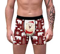 Cocila Boxer Shorts Underpants Trunks 2023 Christmas Men's Sexy Fashion Trend Digital Printed Underwear With Comfortable Breathable Boxers Comfortable Undies for Men