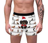 Cocila Boxer Shorts Underpants Trunks 2023 Christmas Men's Sexy Fashion Trend Digital Printed Underwear With Comfortable Breathable Boxers Comfortable Undies for Men