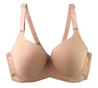 Cocila Bras for Women Front Closure Comfy Soft Cups Classic Sexy Lingerie Adjustable Strap Padded Plus Size Bra Push Up Pushup Older Seamless Non Wired Maternity Wireless Full Coverage Underwire