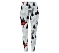 Cocila Christmas Leggings Leggings with Skirt Attached Women Womens Thin Leggings Women Fleece Trousers Women's Leggings Size 22 Womens Xmas Leggings Lightening Deal of Day (White, XXL)