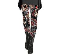 Cocila Christmas Leggings Petite Cotton Leggings Knitted Joggers Women Thermal Leggings Size 24 Christmas Pj for Women Best Workout Leggings Lightning Deals of The Day Prime