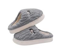 Cocila Cloud Slippers Women Men Couple Leisure Plush Flat Bottom Men's Fashion Women's Warm Christmas Tan Slippers Women Thick Sole Stitch Size 2 Soft Shoes for