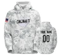 Cocila Custom Football 2024 Sweatshirt Personalized Hoodie Fan Name Number Pullover For Men Hoodies Man (White, Xl) Uk Zip Up Christmas Junmerss Junmers Large Mens Xl Boxing Cool Plain Camo Big