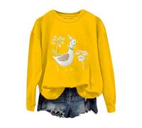 Cocila Cute Embroidered Sweatshirt And Crewneck Funny Animal Lover Baggy Top Plus Size Hoodies For Women Uk Ladies Oversized Hoodie Zip Up 14 Dresses Black Womens Fleece Blanket Navy Cardigan