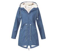 Cocila Cyber of Monday 2024 Faux Fur Hooded Jacket Dress Jackets For Women Uk Ladies Cream Sweatshirt Maternity Winter Coat Personalised Hoodie Blanket Lightning Deals Tiktok Trend Items