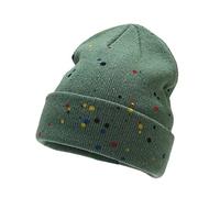 Cocila Cyber of Monday 2024 Ladies Peaked Wooly Hat Personalized Gifts Men Mens Nordic Bobble Hat Mens Russian Winter Hats Colourful Bobble Hat Prime Big Deal Days Tiktok Trend Items Green