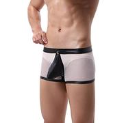 Cocila Daily Deals Male Fashion Underpants Sexy Ride Up Briefs Underwear Pant Sexy Men Fashion Briefs Last Minute Valentines Gifts Personalised Boxers For Men Ice Silk Me Black of Friday Deals 2024