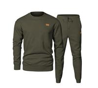 Cocila Daily Deals Mens 2 Piece Tracksuit Outfits Long Sleeved Knit Pullover Sweatshirt Tracksuit & Joggers Sweatpants Casual Sweatsuit Sets with Pockets Suit Clothes fo Early Black of Friday Deals