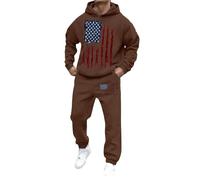 Cocila Daily Deals Men's Casual Fashion Loose 3D Printed Hoodie Pant Set Penguin Suits Black Tracksuit Bottoms Mens Tapered Mens Jogging Bottoms Multipack Men'S Hoodie Set Casual Sale Clearance