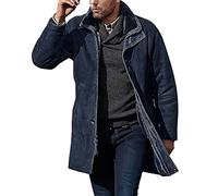 Cocila Deal of The Day 5XL Rain Coat Warm Jacket Work Outerwear Long Raincoat Mens Waterproof Brown Trench Coat Men Mens Waterproof Overalls Men's Fleeces Full Zip Warehouse Clearance Bargains Sale
