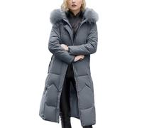 Cocila Deal Of The Day Today Sale Fashion Women's Winter Cotton Clothes Solid Color Length Loose Jacket Hooded Windproof Comfortable Warm Down Cotton Clothes Ladies Windbreaker Warehouse Clearance