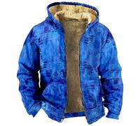 Cocila Deal Of The Day Today Sale L Jacket Gradient Warm Hooded Sweater Purple Jacket Joker Lightweight Parka Jacket Mens Blue Leather Jacket Men Lightweight Windproof Jacket Me Warehouse Clearance