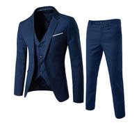 Cocila Deal Of The Day Today Sale Men’s Suit Slim 3 Suit Business Wedding Party Jacket Vest & Pants Coat Wedding Tux Thermal Jackets Mens Weird Fish Hoodie Mens Mens Wi Ladies Gifts Ideas Clearance