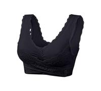 Cocila Deal of The Day Today Strapless Bra with Transparent Straps Women's Adhesive Bras Push Up Silicon Bras for Women Bralette Knickers Sets Full Coverage Nursing Bras Clearance Bargains Black