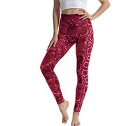 Cocila Flared Yoga Pants for Women Fluffy Leggings Primark Plus Size Leggings Women Steampunk Trousers Women Fleece Lined Tracksuit Bottoms Womens Deal of The Day (Red, XXL)