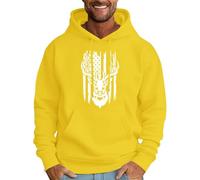 Cocila Graphic Hoodies For Men American Patriotic Long Sleeve Pocket Pullover Sweatshirts Sweatshirt Boys Mens 3Xl Hoodie Christmasjunmers Blue Junmers Gray 4Xl Large Red Top Crew Neck