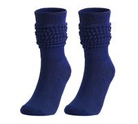 Cocila Grip Socks Medium High Tube Bubble Fashionable And Versatile Men Women Of The Same (Navy, One Size) Ladies Warm 4-7 Multipack White Soft 6-8 Black Ankle Womens Toe Sport Thick Trainers