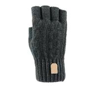 Cocila Half Finger Warm Knit Gloves Thickened For Both Men And Women Autumn Winter Mittens (Dark Gray, One Size) Yellow Long Large Mens Thermal Keep Dog Walking Womens Black Ladies Work Brown