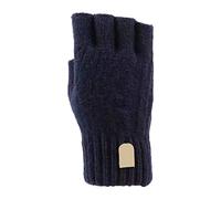 Cocila Half Finger Warm Knit Gloves Thickened For Both Men And Women Autumn Winter Mittens (Navy, One Size) Grey Tights Womens Men’S Black Dress Halloween Large Typing Grip Pink Long Thermal