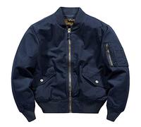 Cocila Jacket Without Hood for Men Pocket Zipper Baseball Clothes Flying Waterproof Work Mens Warm Coat Lightweight Anorak Thin