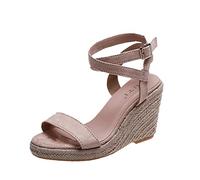 Cocila Ladies Walking Sandals Buckle Breathable Mouth Shoes Strap Fish Women'S Pink, 5 Black Flat Brown Size 6 Elasticated White Leather Holiday For Women 5 Wedge 7 4 Wide Fit Comfort Red Pole