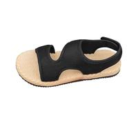 Cocila Ladies Walking Sandals For Women Summer Mesh Open Toe Ankle Strap Casual Beach Vacation Shoes Footwear (Black, 6) Size 4 Womens 6 Red White Extra Wide Fit Orthopedic Gold Jesus Rhinestone