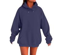 Cocila Lightning Deals Of The Day Zip Up Hoodie Women, Hoodies for Women UK, Ladies Jackets Full Zip Oversized Long Sleeve Loose Sweatshirts Top Zipper Hooded Sweatshirt Ligh Warehouse Clearance Uk