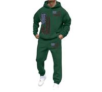 Cocila Lightning Deals Today Men's Casual Fashion Loose 3D Printed Hoodie Pant Set Summer Suit Black Tracksuit Bottoms Mens Multipack Black Tracksuit Bottoms Mens Pack Men's Activ Sale Clearance 1P