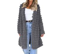 Cocila Long Sleeve Cardigan UK Womens Black Sweater Plus Size Button Up Lightweight