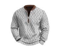 Cocila Men'S Casual Fashion Loose 3D Printed Button Long Sleeve Sweatshirt Teach (White, Xxxxxl) Hooded Top Men Navy Christmas Junmers Winter Junmerss Yellow Military For Uk Mens Black