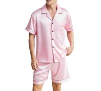 Cocila mens pajamas short set Mens Pyjamas Shorts Set Pijamas Two And A Half Men Bluey Men'S Dungarees Mens' Xxl Lounge Wear Red Pj Tops Fathers Day Pajamas Pajama Short Funny Small Sleeping For