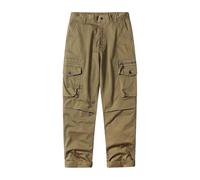 Cocila Men's Solid Colour Trousers Casual Sports Slim Fit Overalls Mens Pants Relaxed (Khaki, M) Elasticated for Men Baggy Tracksuit Bottoms Stretch Cargo Orange Joggers with Waist Army Surplus