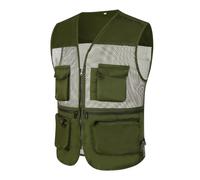 Cocila Men's Spring Summer Autumn And Winter Work Clothes Vest Many Wool Mens Coat Western Style Jacket Extra Large Poncho Waterproof Adult