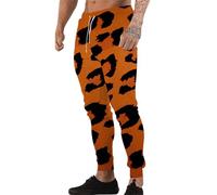 Cocila Men's Sweatpants 3D Printed Jogger High Comfort Small Leg Casual Pants Body Central (Dark Blue, L) Mens Open Hem Joggers Golf Trousers 36 Waist Hunting for Men Tracksuit Bottoms Track