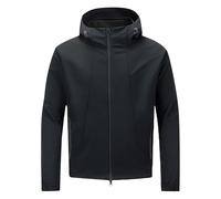 Cocila New Soft Jackets with Fleece for Men and Women Windproof Outdoor Casual Hooded Autumn Winter Small Rain Jacket (Black, M) Mens Coats UK Smart Coat Black Trench Overcoats Puffer Men's Pea