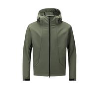 Cocila New Soft Jackets with Fleece for Men and Women Windproof Outdoor Casual Hooded Autumn Winter Small Rain Jacket (Blackish Green, S) Mens Overcoat Long Coat Superdry Pea Black Trench Coats