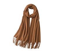 Cocila Oversized Winter Scarf A Variety Of Solid Color Imitation Scarf Women's Single Color Thick Warm Bib Shawl Gift Scarf Ladies Scarfs Winter Red Gold Green Scarf