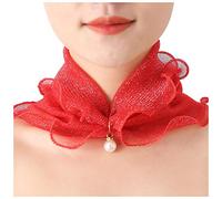 Cocila Proof Spring Sun Thin Headband Neck Women'S Summer Scarf Fashion Women Ladies Gift Green Shawl Square For Uk Xmas Gifts Mum Pink Navy Mustard Young Sets Christmas Black Men Winter Snoods