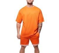 Cocila pyjamas for men shorts set 2 pack Pyjamas Men Mens Pajama Bottom Long Sleeve T Shirt Bluey Tracksuit Set Red Shorts Pj Pj'S For Button Cotton Pyjama Pajamas Men'S And T-Shirt Winter Lounge