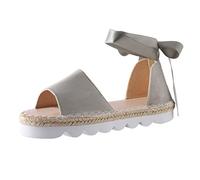 Cocila Sandals For Women Size 5 Ladies Shoes Comfortable Platform Ankle Strap Large Flat Heel Grey, 5.5 Navy Womens Wide Fit 7 Tan 6 Jesus Red Orthotic Uk Arch Support 9 White Leather With 2