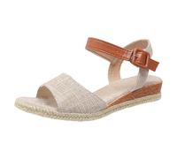 Cocila Sandals For Women Size 6 Women'S One Strap Slope Heel Fish Mouth Buckle Outer Wear Beach Thick Bottom Open Toe White, 7.5 Womens 5 Uk Ladies Dance Shoes That Hide Your Toes Brown Wedges