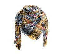 Cocila Scarf Socks Women Fall Winter Scarf Classic Tassel Plaid Scarf Warm Soft Chunky Large Blanket Wrap Shawl Scarves Thin Head Scarves Pink Pashmina Shawl Wrap