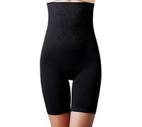 Cocila Seamless Women Shapewear Body Shaper Flat Tummy Pants Butt Enhancer Anti Chafing Shorts Control 1P Black
