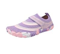 Cocila Slip On Trainers Womens Orthopedic Walking Shoes and Women's Outdoor Couple's Stream Crossing Watercrossing Swimming Diving (Purple, 4.5) Wide Fit Women Casual Running Badminton Beach