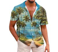 Cocila Spring Deals Brown Button Down Shirt Men Hawaiian Shirts for Men 4XL Mens Lumberjack Shirts Long Sleeve Black Skinny Fit Shirt Men Thermal Long Sleeve Tops Men Outlet Clearance UK Overstock