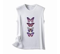 Cocila Tank Tops for Women Loose Fit Print Casual Sleeveless Round Neck Sport Pullover Tunic Top Blouse Shirts Vest…