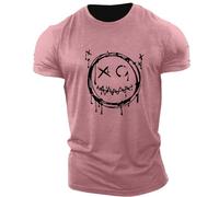 Cocila Todays Deals Men's Graphic Cotton Blend T Shirt Casual Short Sleeve Comfortable Outdoor Street Summer Fashion Designer Clothing Plain T Shirts Men Collared Shirts Men U Black of Friday Deals