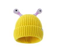 Cocila Trappers Hat for Men Parent Child Cute Glowing Little Knit Hat Funny Handmade Hat with Big Eye Can Be Stretched Adult Rabbit Hat