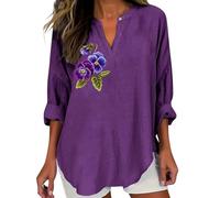 Cocila Wearhouses Deals Women Tops And Blouses Sexy Shirts And Blouses For Work Green Envelope Tops For Women V Neck 3/4 Sleeve Slim Shirt White Tunic Shirts For Women Overstock